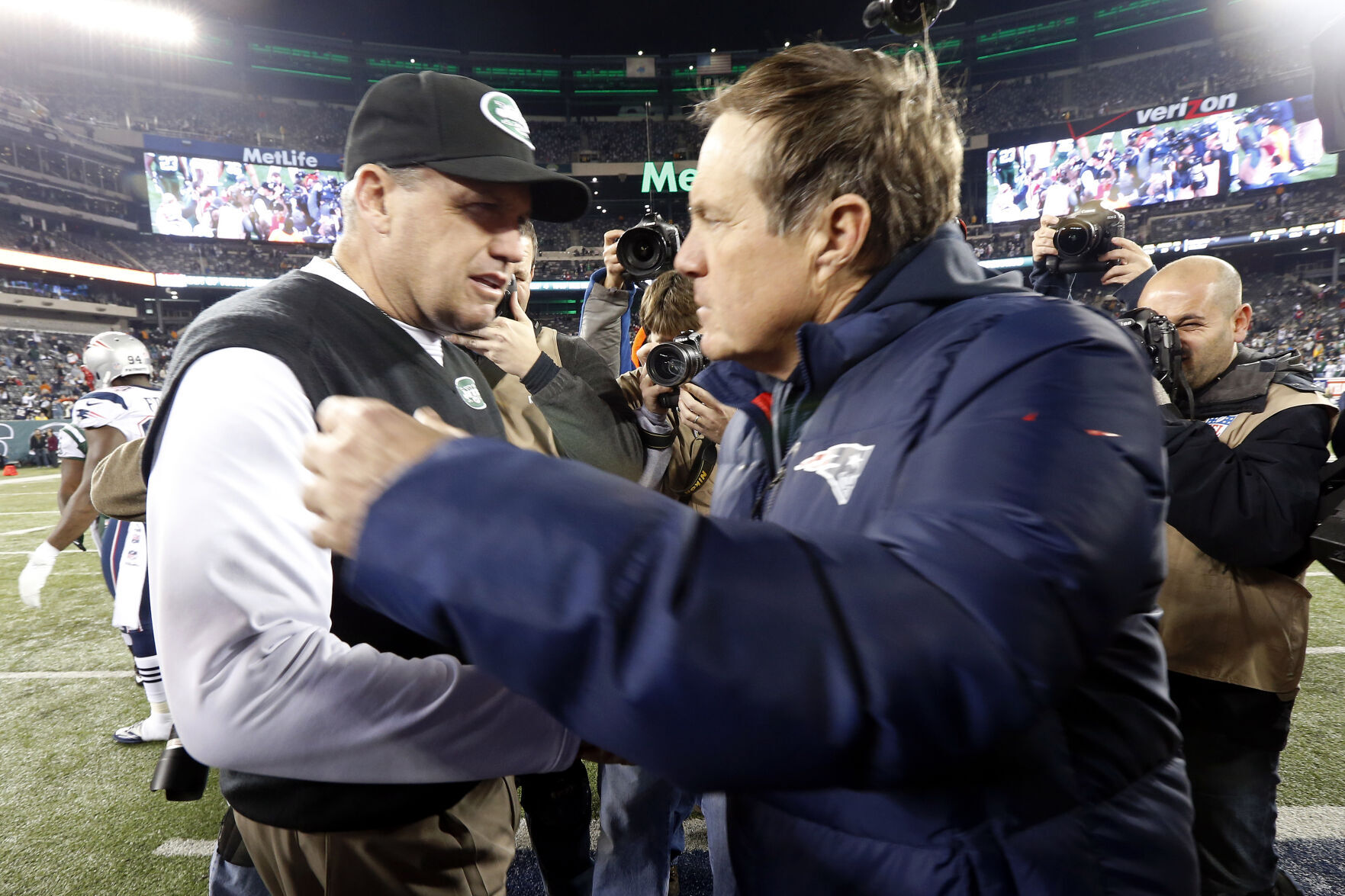 2012: Patriots coach Bill Belichick gets his 200th NFL win